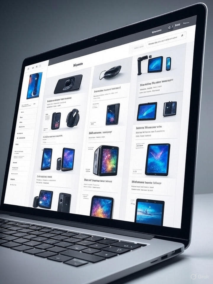 Captura del proyecto Catálogo de Productos